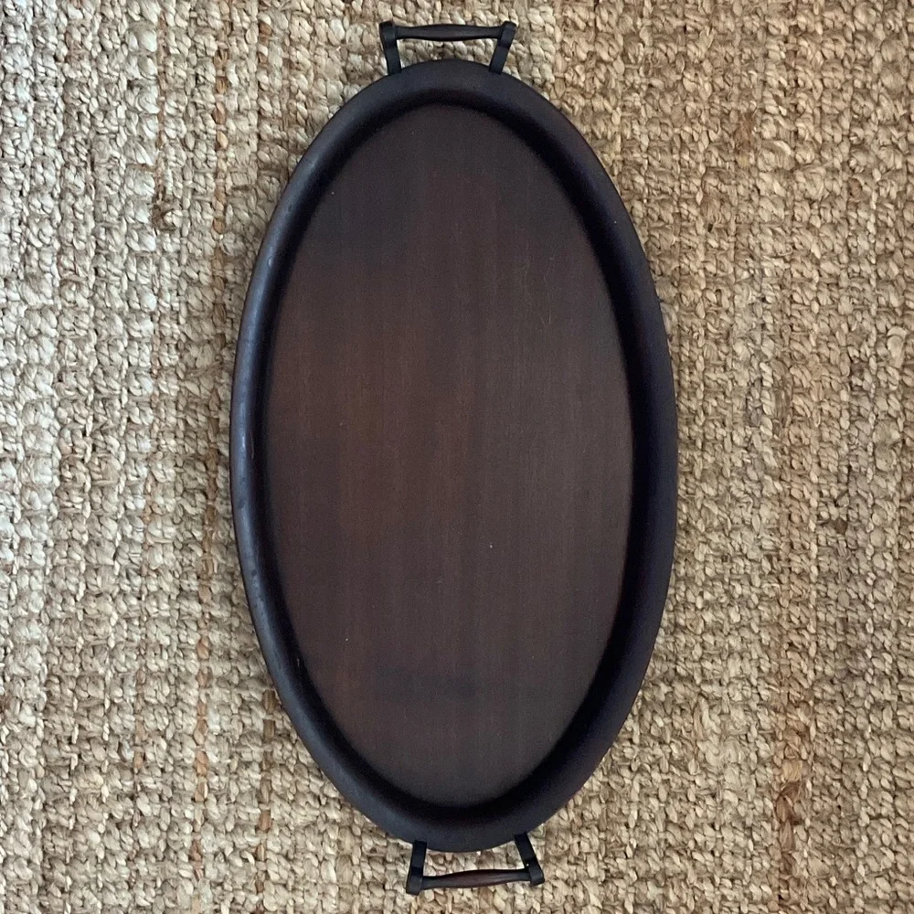 Edwardian English tray w/ handles